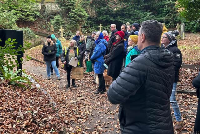 The Bombardment Walk was hailed a success by attendees