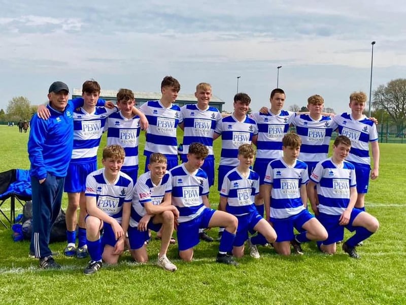 Harrison from Bridlington with Driffield Tigers Under-15s