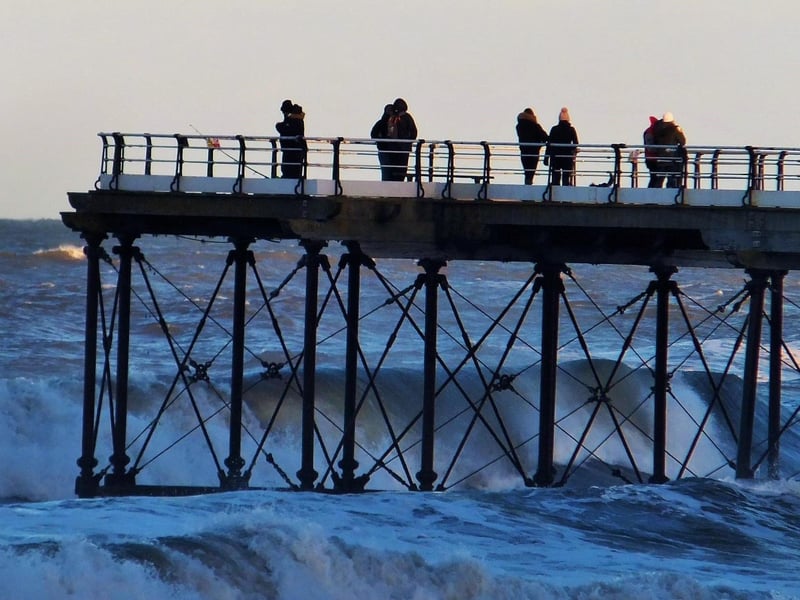 Saltburn walk - Saltburn pier.