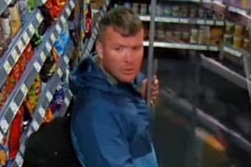 Police have issued this CCTV of a man they want to speak to following an assault and theft in Scarborough.