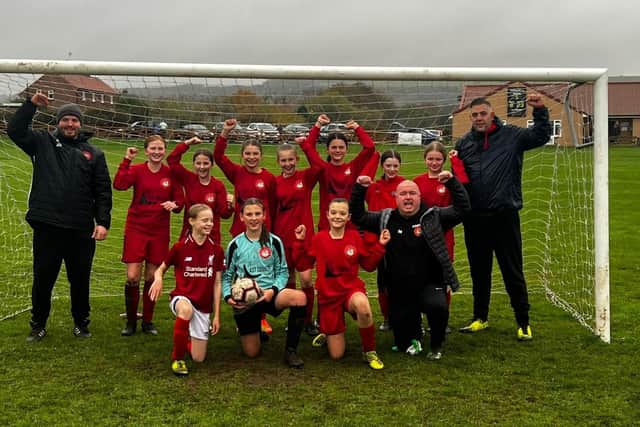 Scarborough Ladies Under-12s Reds triumph against Elvington Harriers