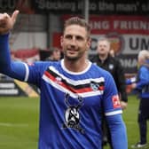 Whitby Town earned a crucial 3-2 win on the road at FC United of Manchester on Good Friday. Photo by Owen Cox