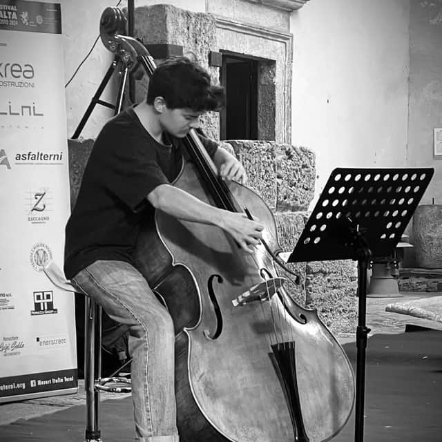 Local double bass player Max Lamprecht features in Friday Night is Music Night concert