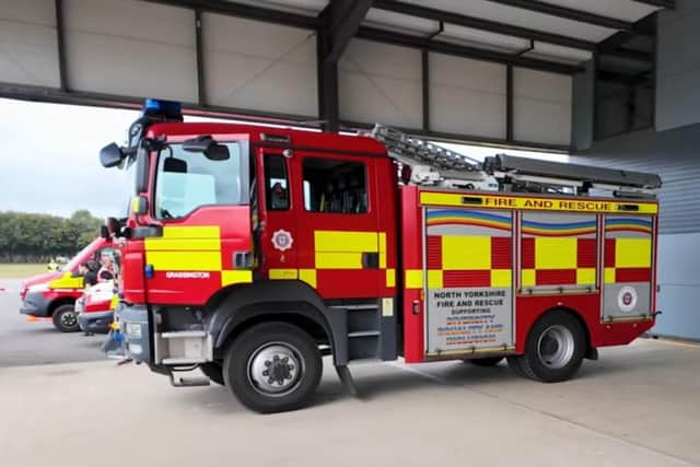 Firefighters have been working day and night to tackle the blaze
