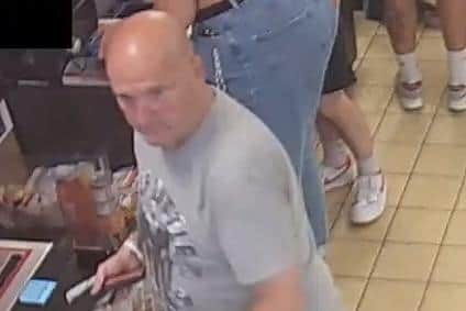 Police in Scarborough have issued a CCTV image of a man they would like to speak to