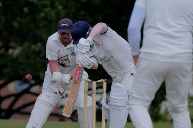 John Lay's fifty failed to save Malton 3rds from a loss against Muston.