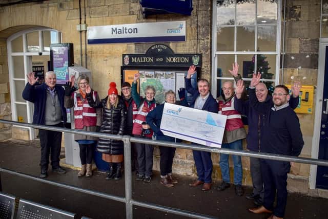 TransPennine Express has donated £5,000 to Malton in Bloom