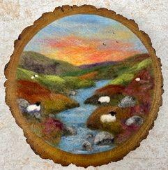 Needle Felt Art by Jan Jennings