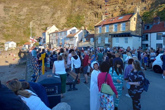 Fun at the Staithes & Runswick Lifeboat Weekend.