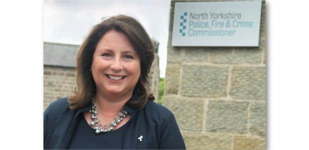 North Yorkshire Police,Fire and Crime Commissioner Zoe Metcalfe
