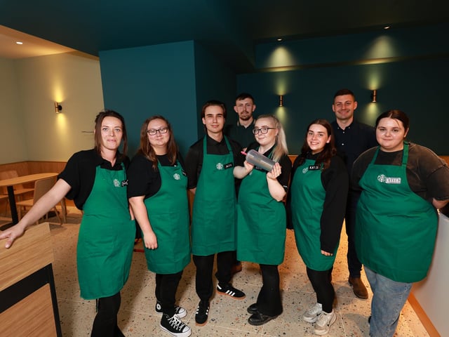 The Scarborough Starbucks team