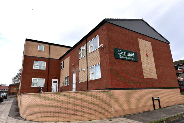 Eastfield Medical Centre, Eastfield was recorded as having 8,819 patients and the full-time equivalent of 4.4 GPs, meaning it has 2,026 patients per GP.