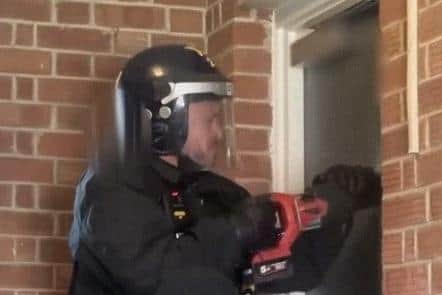 Three simultaneous warrants were conducted at addresses in Bridlington.