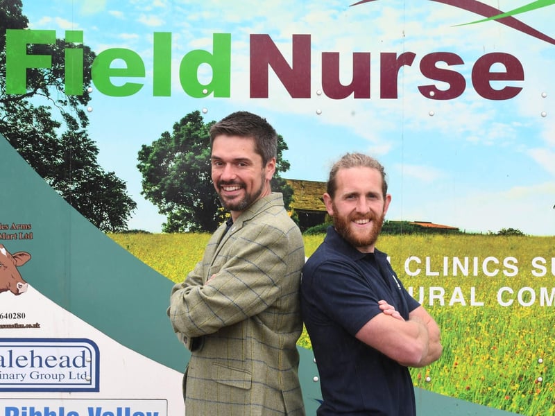 Joe Seels and Field Nurse Matt Donnelly