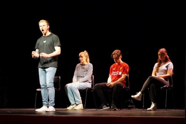 A performance of It's Not Love.
