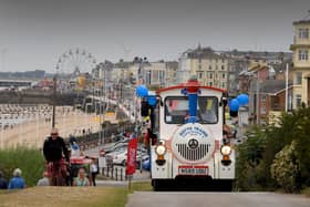Bridlington land train will be operating