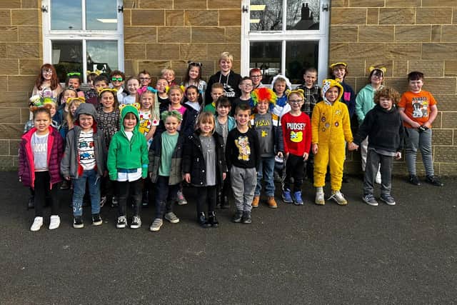 Hawsker-cum-Stainsacre School youngsters have a day of fun for Children in Need.