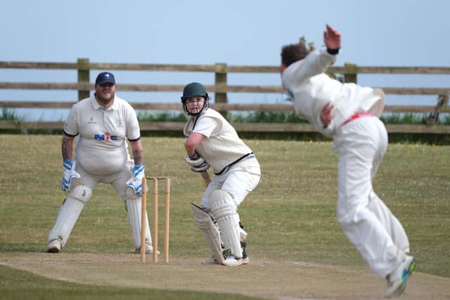 Ravenscar batsman Livvy Miners impressed in the win at home to Scalby 3rds. Photo by Richard Ponter