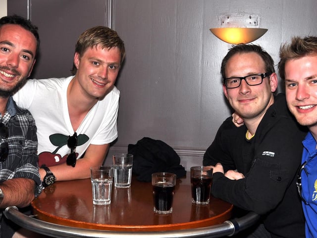 Dominic, Tom, Tom and Phil in 2011.