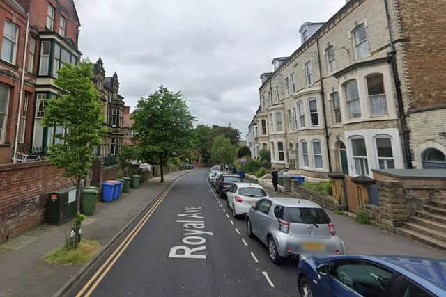 Royal Avenue in Scarborough.