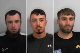 Connor Taylor, Bradley Taylor and Aaron Griffiths were sentenced at York Crown Crown