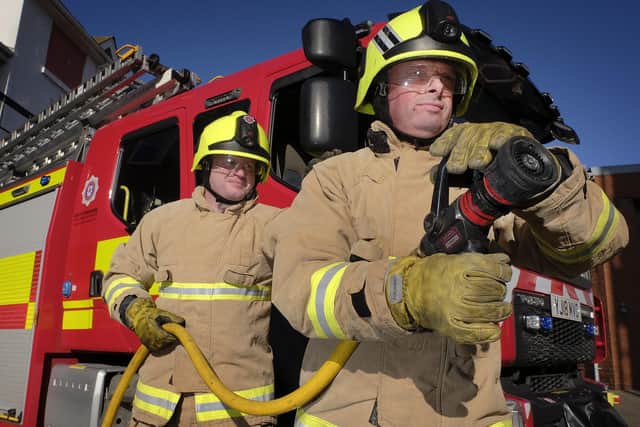 Fire crews from six station have tackled a blaze at Fylingdales
