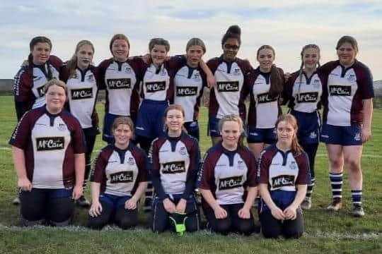 Scarborough RUFC Girls Under-14s impress against West Park Leeds and Hull Ionians