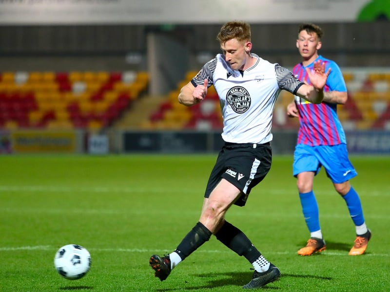 Left-back Ash Jackson was a constant threat down the left flank in the second half particularly.