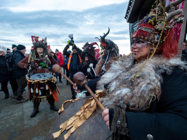 Participants during the Whitby Krampus Run in Whitby, picture Bruce Rollinson.
It takes place this year on December 7-8.
