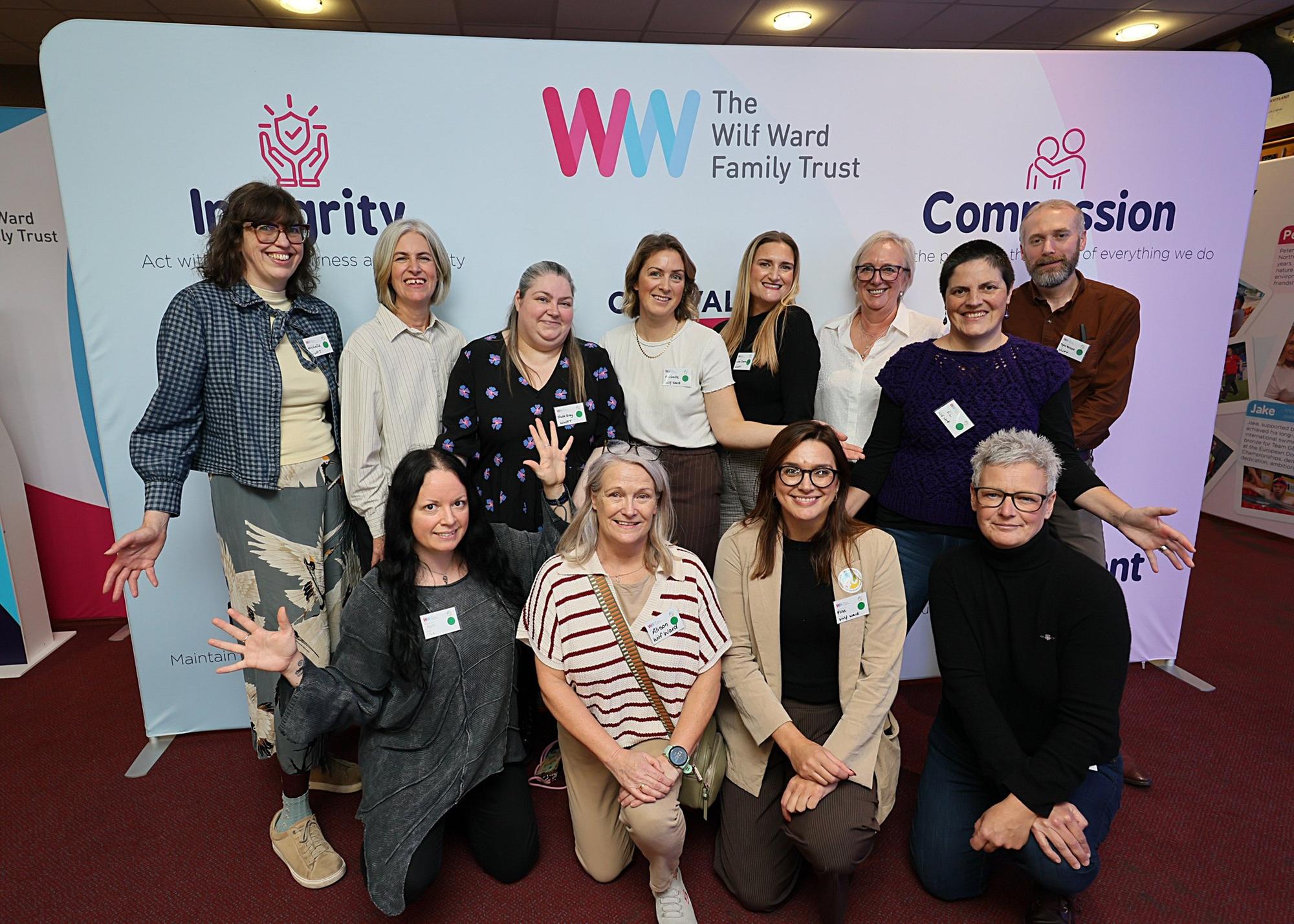 The Wilf Ward Family Trust team. Photo: Richard Ponter