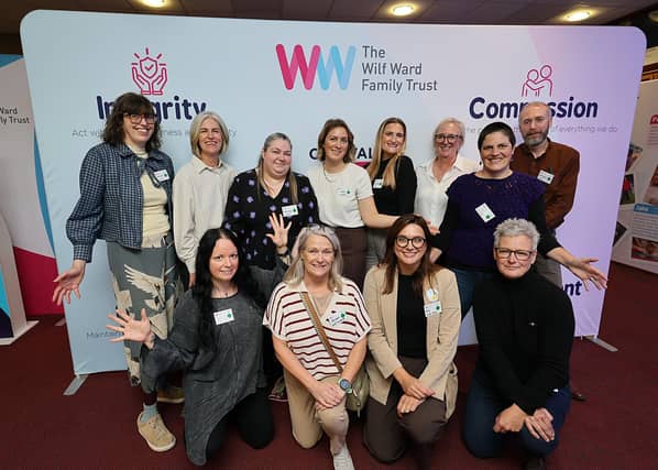 The Wilf Ward Family Trust team. Photo: Richard Ponter
