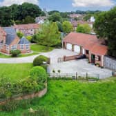 An overview of the stand-out property that's for sale in a village just a few miles from Bridlington.
