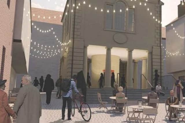 How the Old Town Hall in Whitby could look.