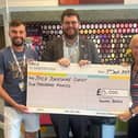 Owen Price (Youth Service Manager), Liam Downey (General Manager), and Susan Bean/Richards.