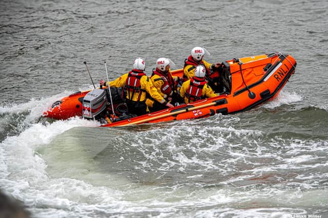 Bridlington RNLI’s relief inshore lifeboat (ILB) Dorothy Katherine Barr III - Image RNLI/Mike Milner