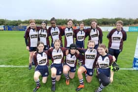 Scarborough RUFC Girls Under-14s slip to defeat in their opening game of the season, at home to Mansfield RFC