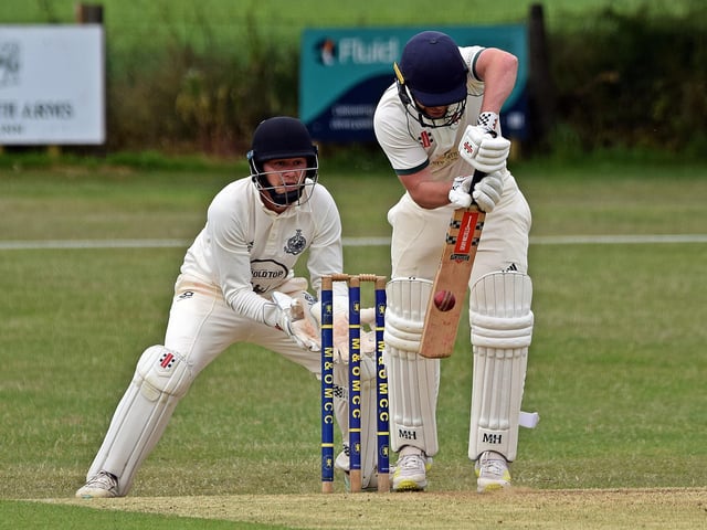 Malton's Luke Smith plays defensively.