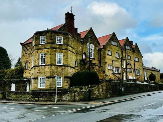 The iconic building that is for sale at £1,125,000 in a Scarborough village.