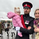 Penelope with parents Jordan Greathead and Hollie Suff