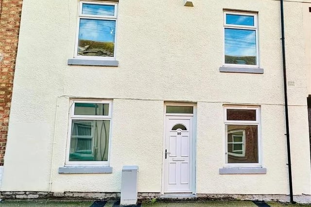 This two bedroom and one bathroom terraced house is for sale with Ellis Hay with a guide price of £115,000.