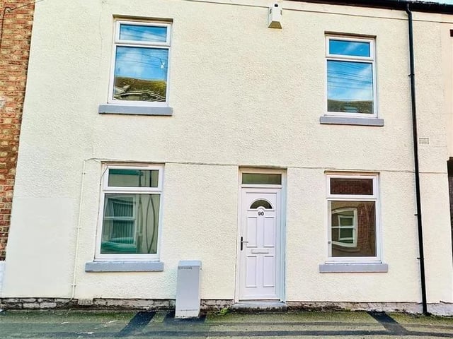 This two bedroom and one bathroom terraced house is for sale with Ellis Hay with a guide price of £115,000.
