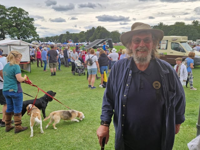 Show President Martin Blythe said the turn out for the event had been 'amazing!'