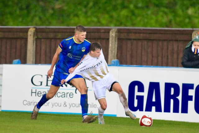 Garforth get to grips with Brid Town
