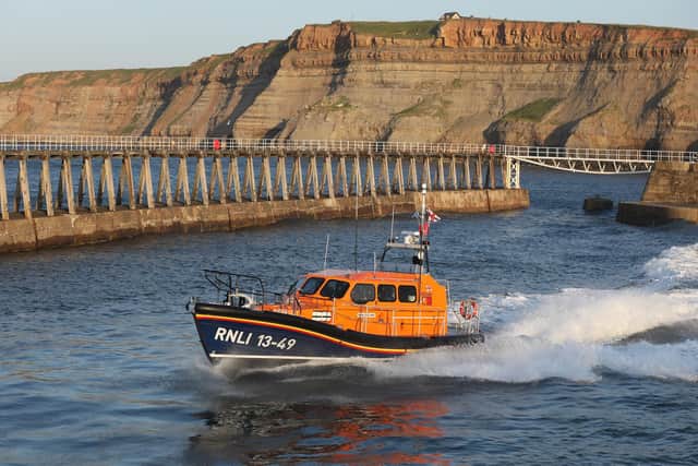 Whitby lifeboat Lois Ivan.