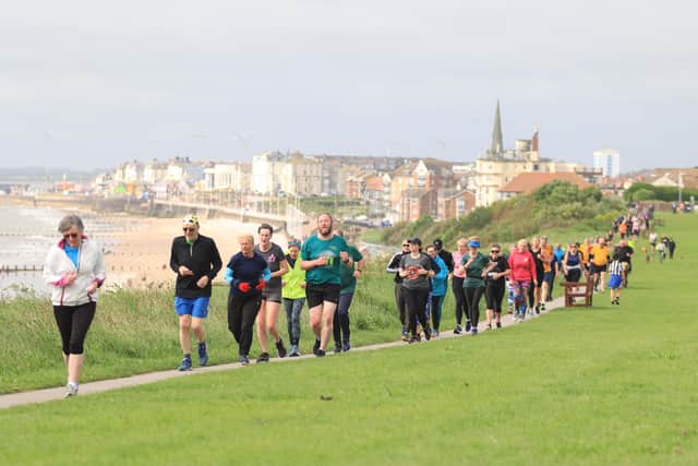 Runners tackle the cool breeze at Sewerby parkrun. PHOTOS BY TCF PHOTOGRAPHY