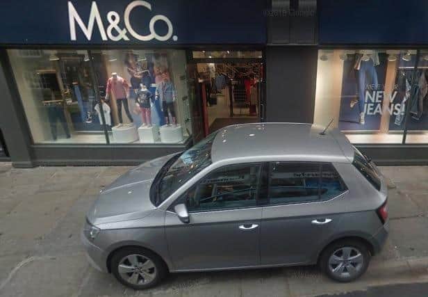 Whitby's M&Co store on Baxtergate.
picture: Google images