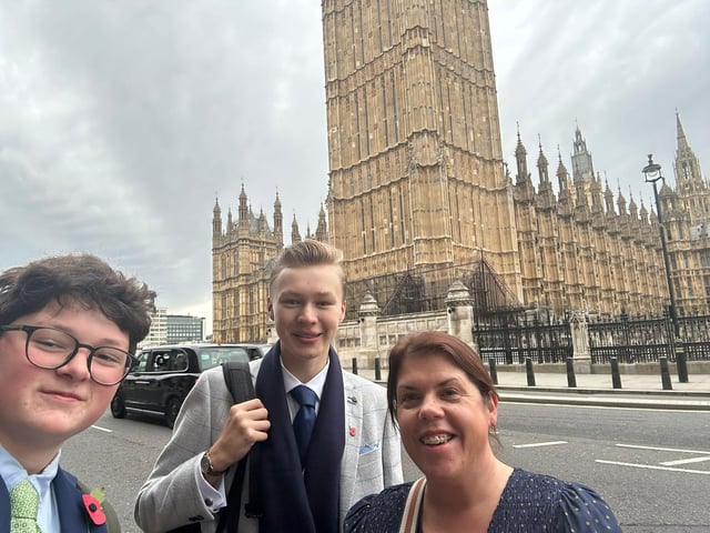 North Yorkshire MYP's and NY Voice Worker Stacey Smith