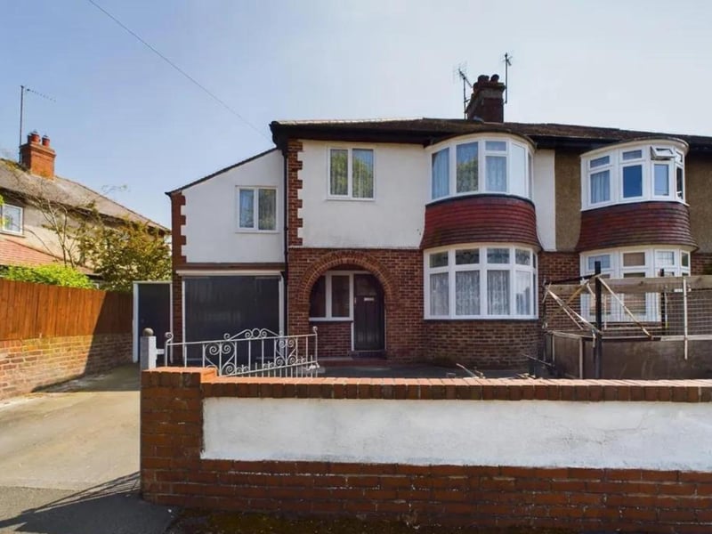 This four bedroom semi-detached house is for sale with Hunters for £275,000.