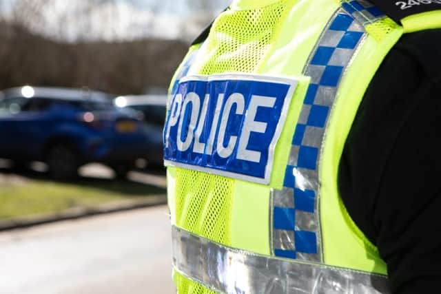 Two men have been arrested following the incident on Saturday evening