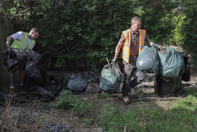 Last year's big community clean-up.